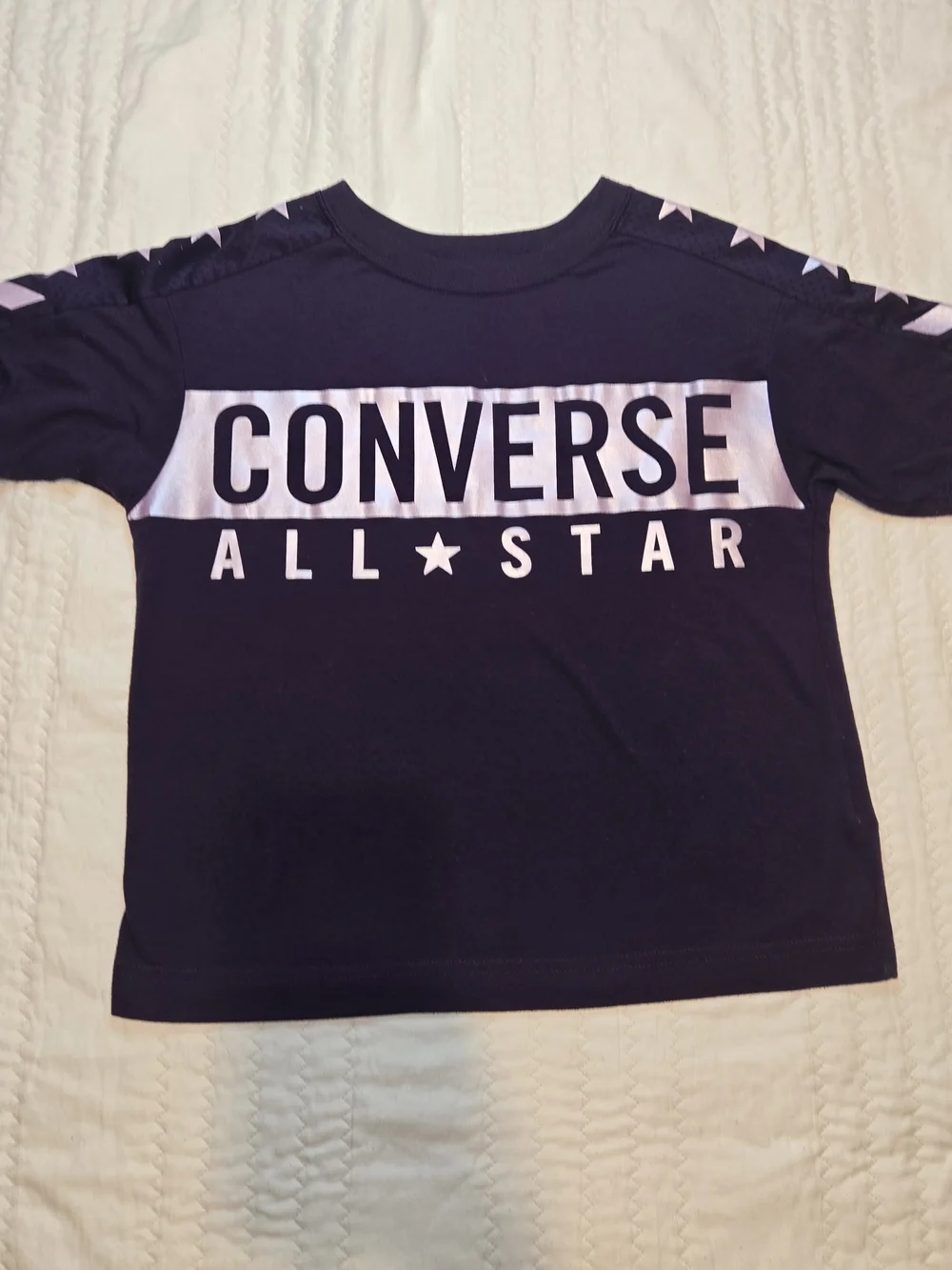 Converse All Star Women's Crop Top in Purple
